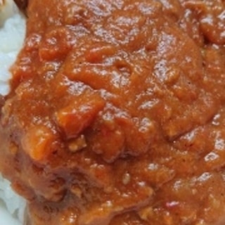 夏野菜でトマトなすカレー